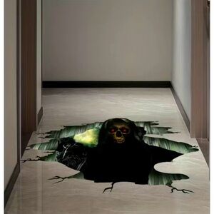 3D HALLOWEEN Gothic Decal Scary Grunge Holiday Vampy Horror Party